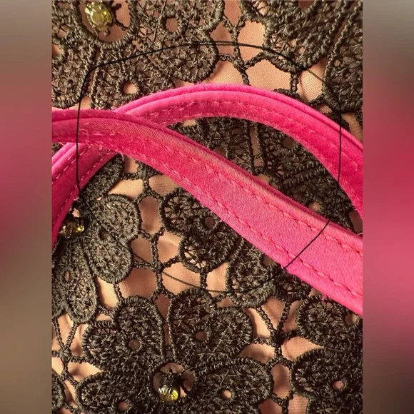 Kate Spade Sam Icon Candy Beaded Satin Small Tote Bag - Picture 7 of 16